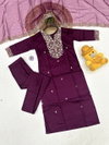 KF 5125 Kalaai Chanderi Silk Kurti With Bottom Dupatta Wholesale Online